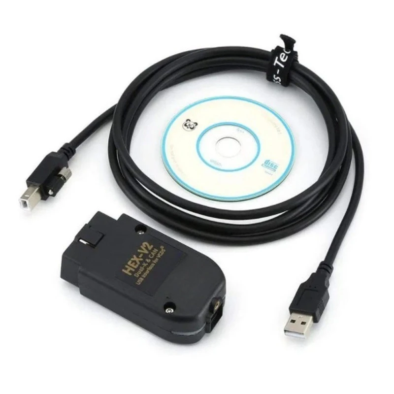 HEX V2 VAG VCDS 25.3 ATMEGA162 FT232 5053 Multilingual Automotive Detector