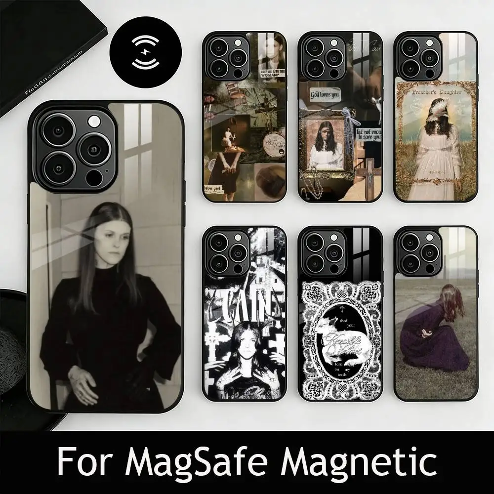 

E-Cain EC Theme Phone Case For iPhone17,16,15,14,13,12,11 Plus,Pro Magnetic with Magsafe Wireless Charging