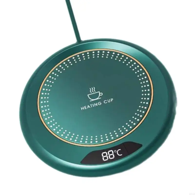 D0AB Portable Cup chauffage Temperature Contrôle Course Couvre cabine bois réchauffeur Texture ABS COOTER