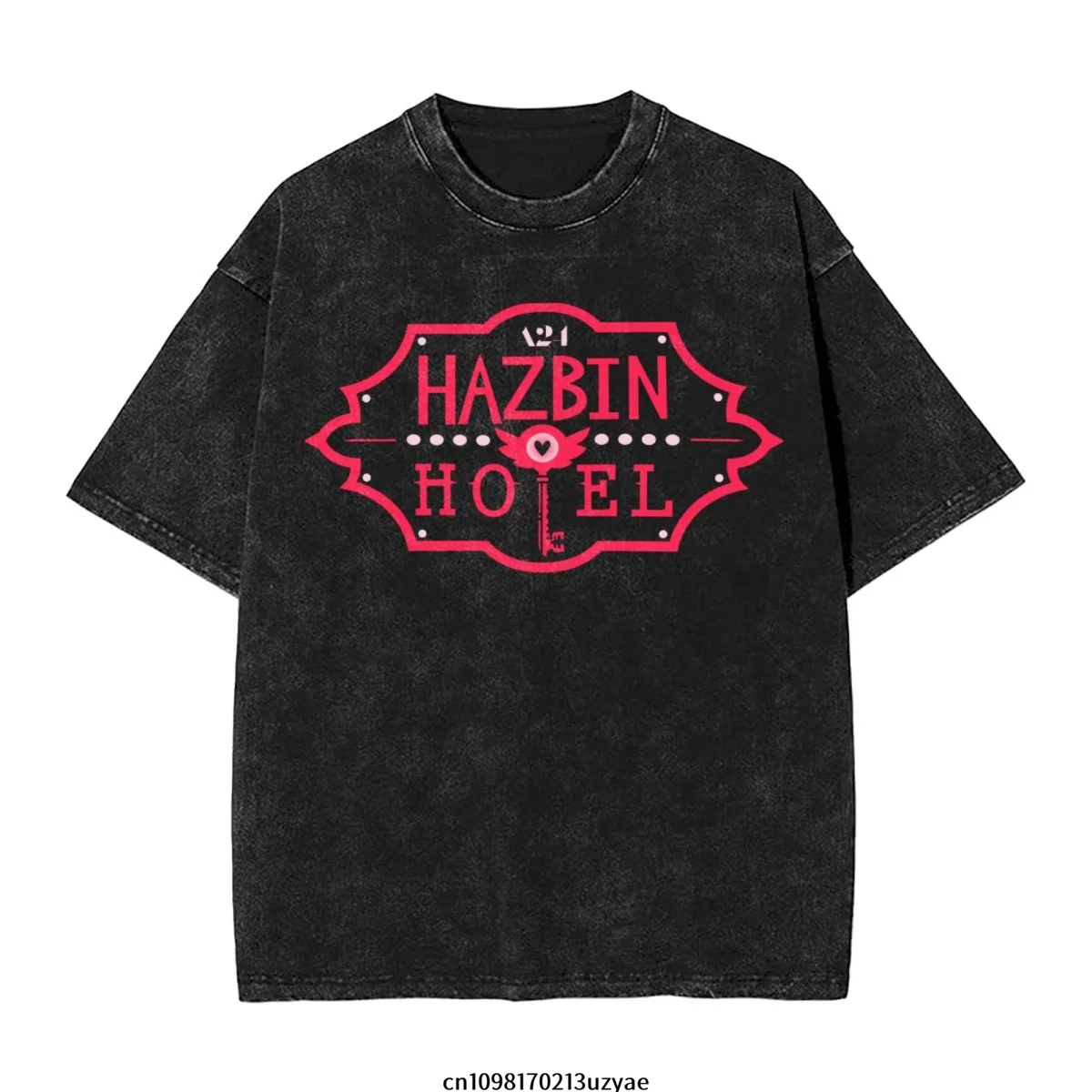Crazy Hazbins Hotels Take That Remark T-shirt vintage en coton à manches courtes pour hommes, t-shirt d'été Hip Hop