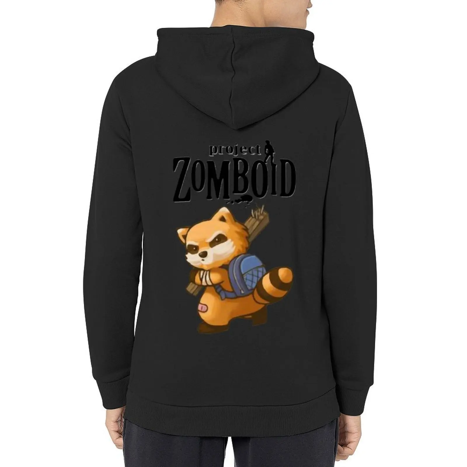 

Spiffo The Survivor Black Logo Classic Hoodie hooded shirt men's coat winter clothes new in hoodies and blouses