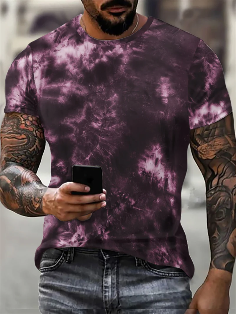 T-shirt à manches courtes imprimé nickel é 3D pour hommes, motif de embauaught, t-shirt de rue décontracté, grande taille, mode, 6XL