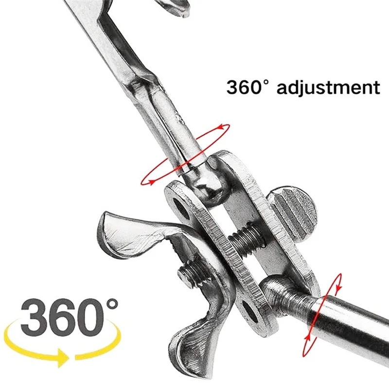 

A98E-регулируемый инструмент для пайки третьей руки, настольный зажим для сварки с 2 зажимами типа «крокодил», подставка для пайки, инструмент для ремонта пайки