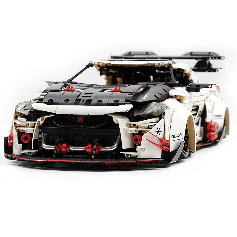 3939PCS Tecnico 1:8 GT-R Sport Car Building Blocks Con Scatola Originale Costruzione di Mattoni Giocattolo Regalo Per I Bambini Adulti