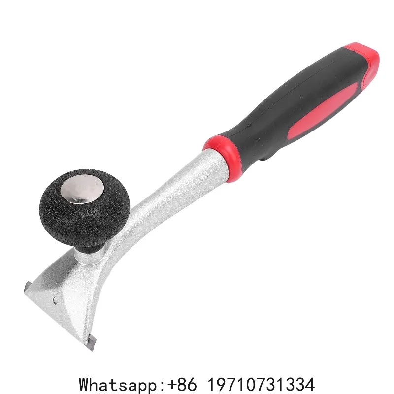

Carbide Paint Scraper Ergonomic Handle Anti Slip Paint Remover for Varnish Resin Dry Glaze Putty Scratches Carbide Paint Scraper