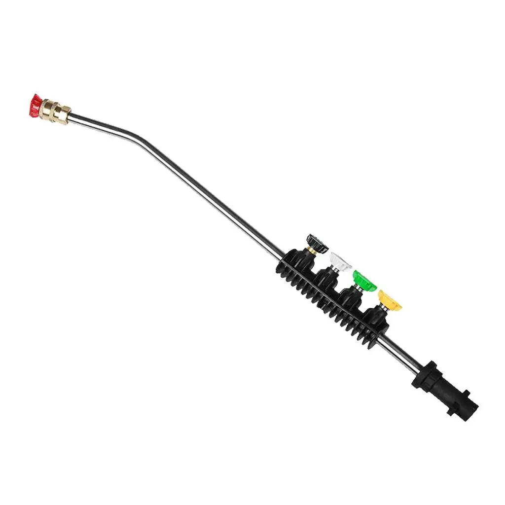 

Car Washer Metal Jet Nozzle With 5 Quick Nozzle Tips for K1-K7