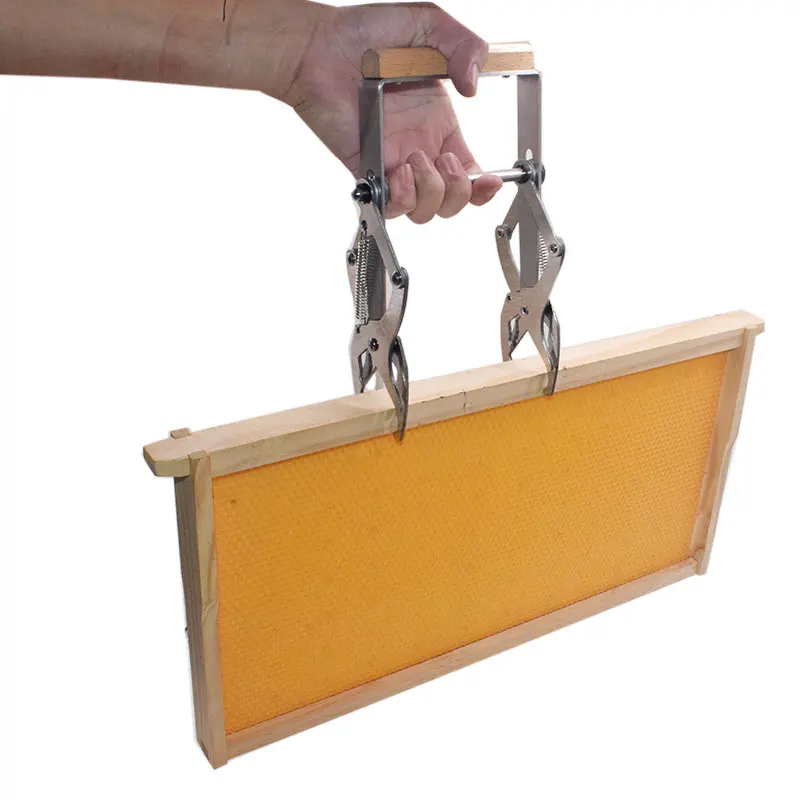 Bee Hive Frame Holder Capture Frame Grip Horizontal Bar Nest Box Frame Grip Holder Beehive Clip Clamp Grasp Beekeeping Tools