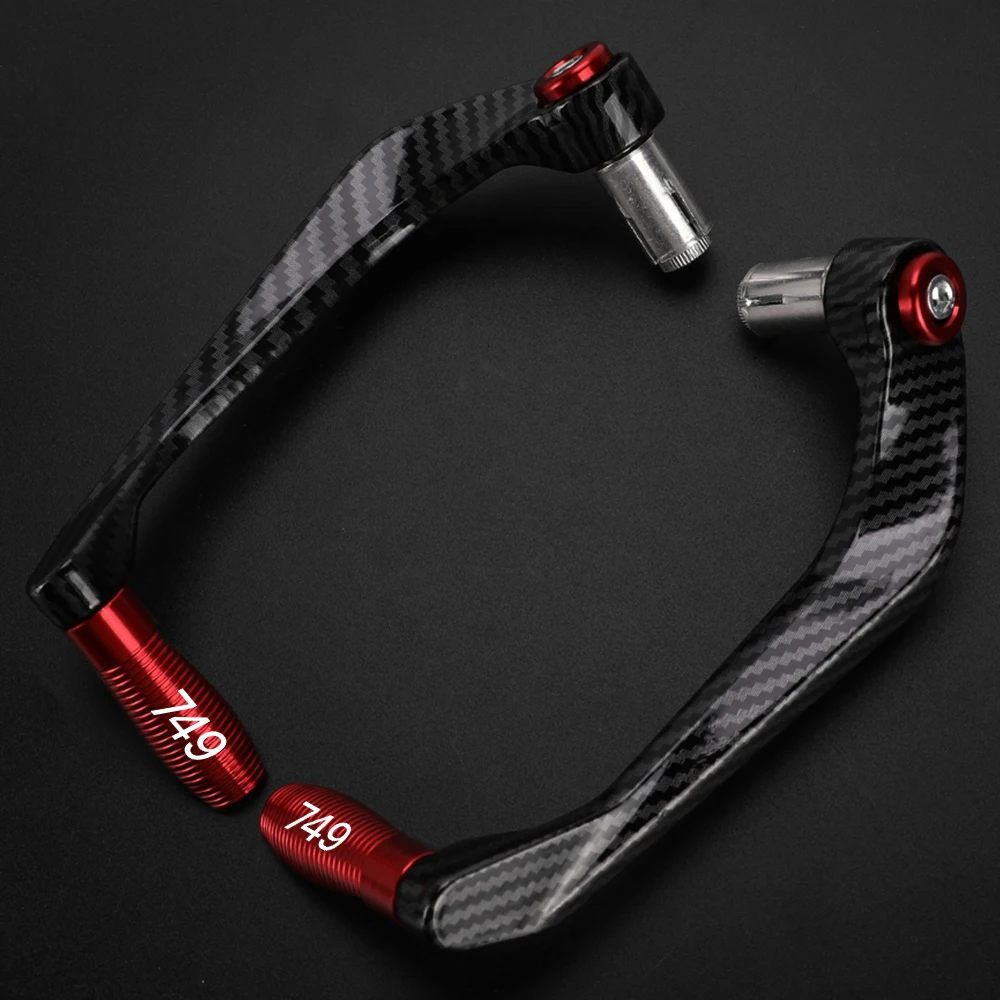 

FOR DUCATI 749 S R 2003-2006 Motorcycle Accessories CNC Aluminum Handlebar Brake Clutch Lever Hand Guard Handguard Protector