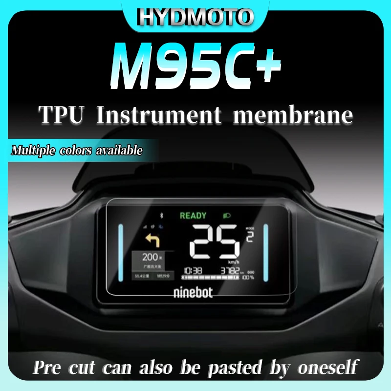 For Ninebot M95C+ m95c+ Headlight taillight instrument panel high transparency protective film modification accessories