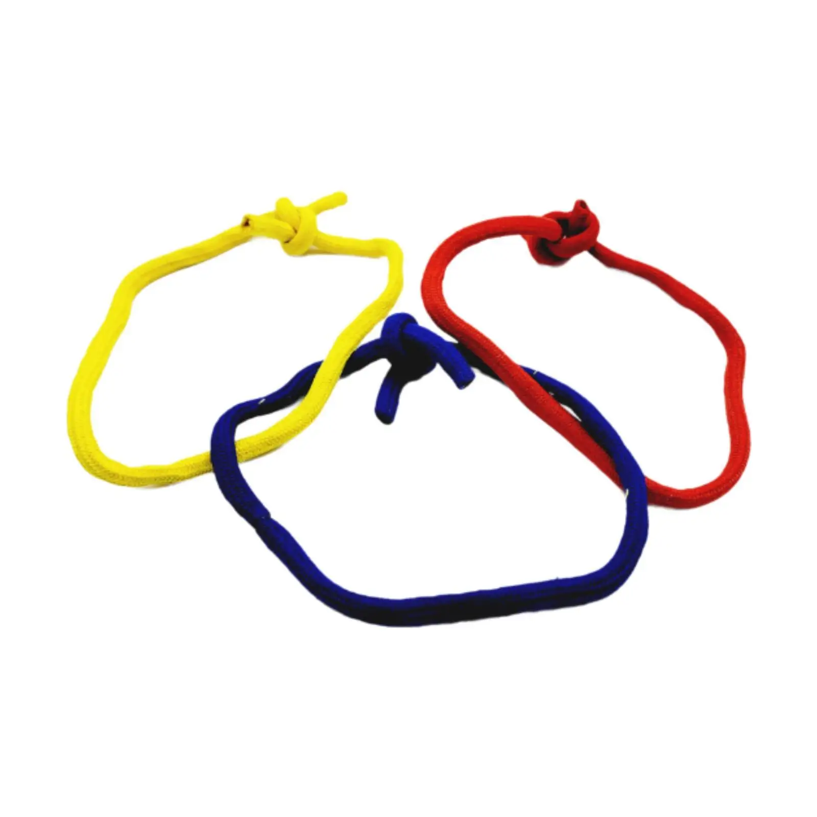 Linking Rope Loops Magician Tricks Props Tie Untie Knots Professional Three Ropes Illusion Gimmick Props for Show Party Stage