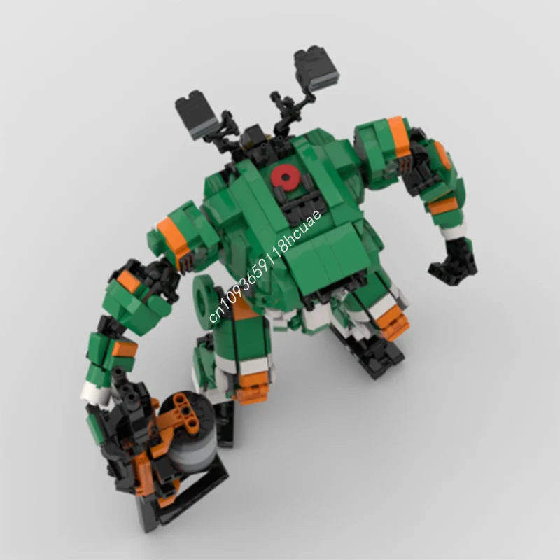 1071 Uds. Juego de ciencia ficción MOC BT-7274 de titanfallsr2 arquitectura modelo de bloques de construcción regalos del Festival