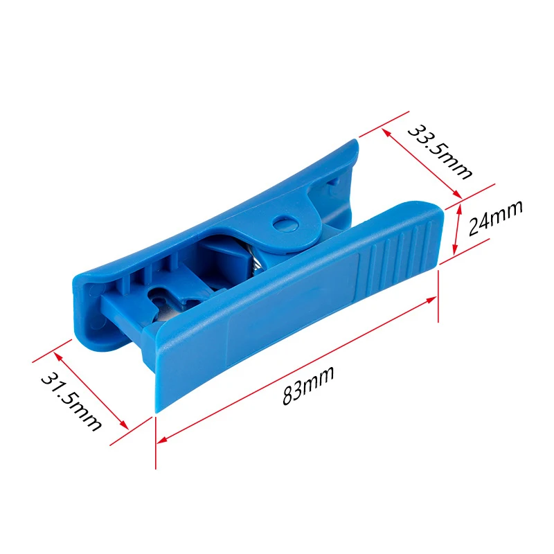 Capricorn 1M XS-Serie PTFE-Bowdenrohr 1,75 mm – 2X PC4-M6/2X PC4-M10 Anschlüsse und Schneidwerkzeug für Creality Ender 3/5/CR-10 3D-Drucker – Detail 7