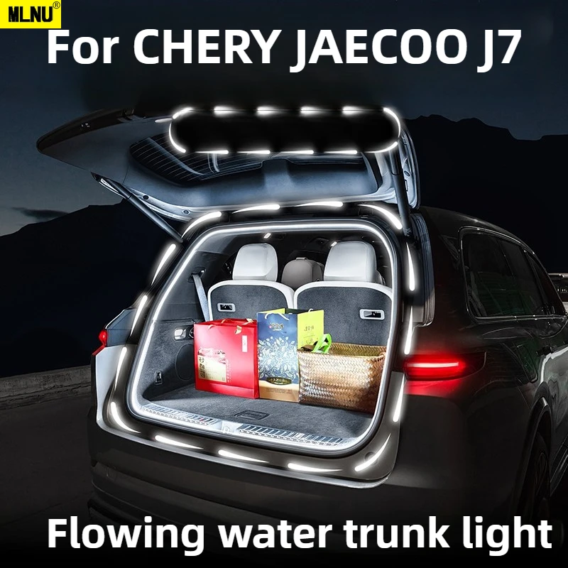 

Dynamic Flowing Trunk LED Strip For CHERY JAECOO J7 Accessories 2026/2025,Luxury Texture&Low Voltage Safety Shockproof 2022-2024