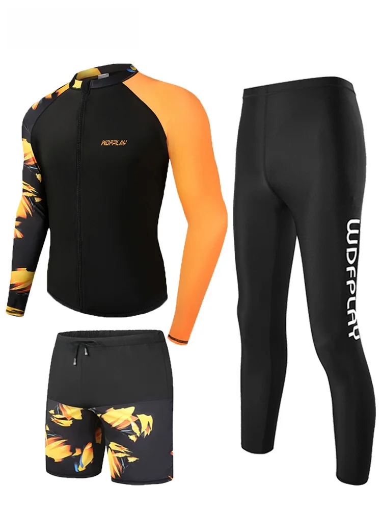 men's-wetsuit-long-sleeve-surfing-suit-outdoor-diving-clothing-jellyfish-design-swimming-costume-for-water-sports