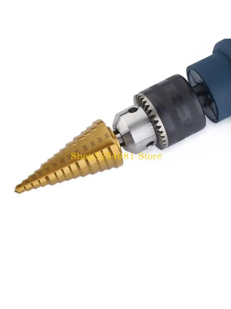 

AXYC 1/4inch Shank High Speed Steel Metal Step Drill Bits for Drilling Industrial