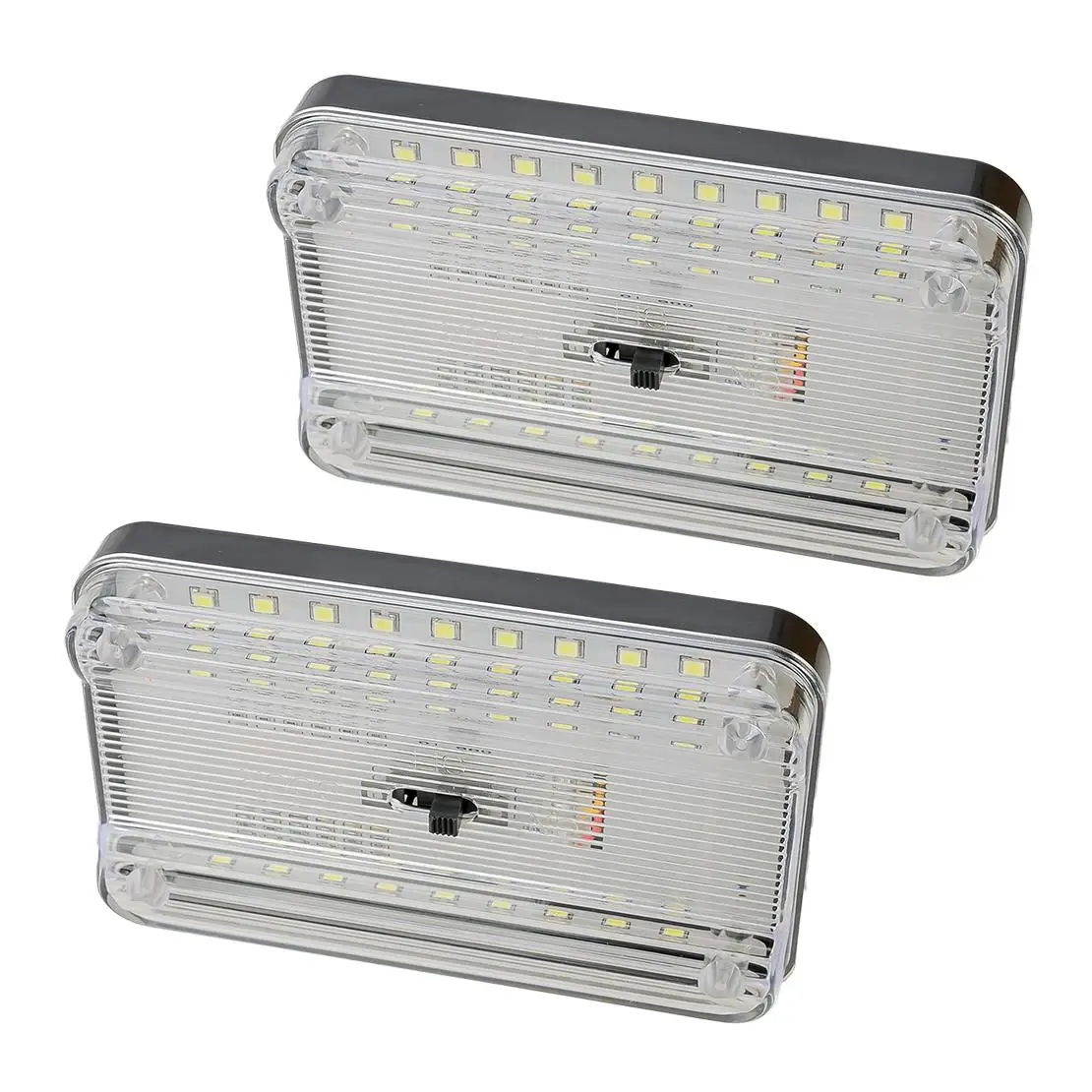 

2Pcs 12V White Interior Roof Dome Light Lamp Clear Lens ABS Fit for Nissan Navara D21-23 Frontier Pickup New