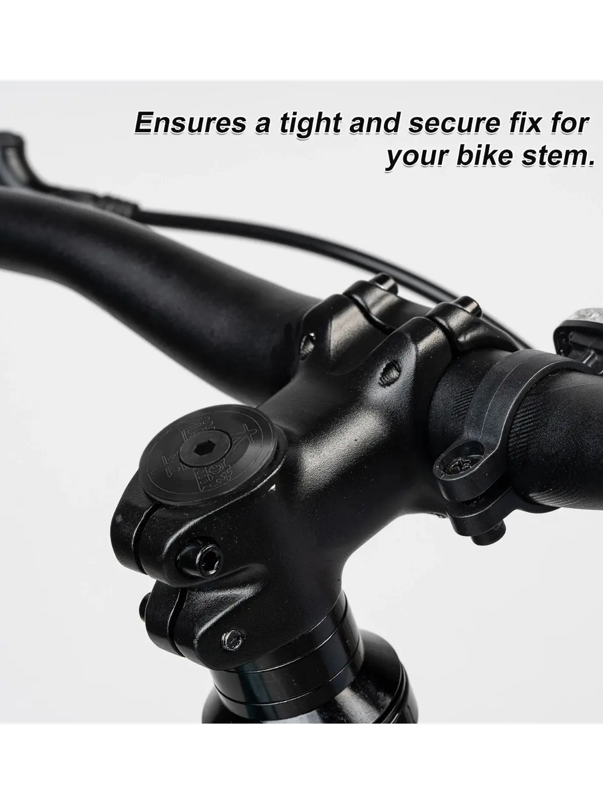 AliExpress NONE 1 1/4" OD Bicycle Headset Stem Top Cap Aluminum Alloy Cycling Headset Cover Stem with M6 Bolt for MTB Mountain Road Bike Black