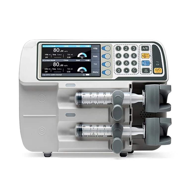 

YSENMED Dual channels digital syringe pump automatic syringe pump for sale