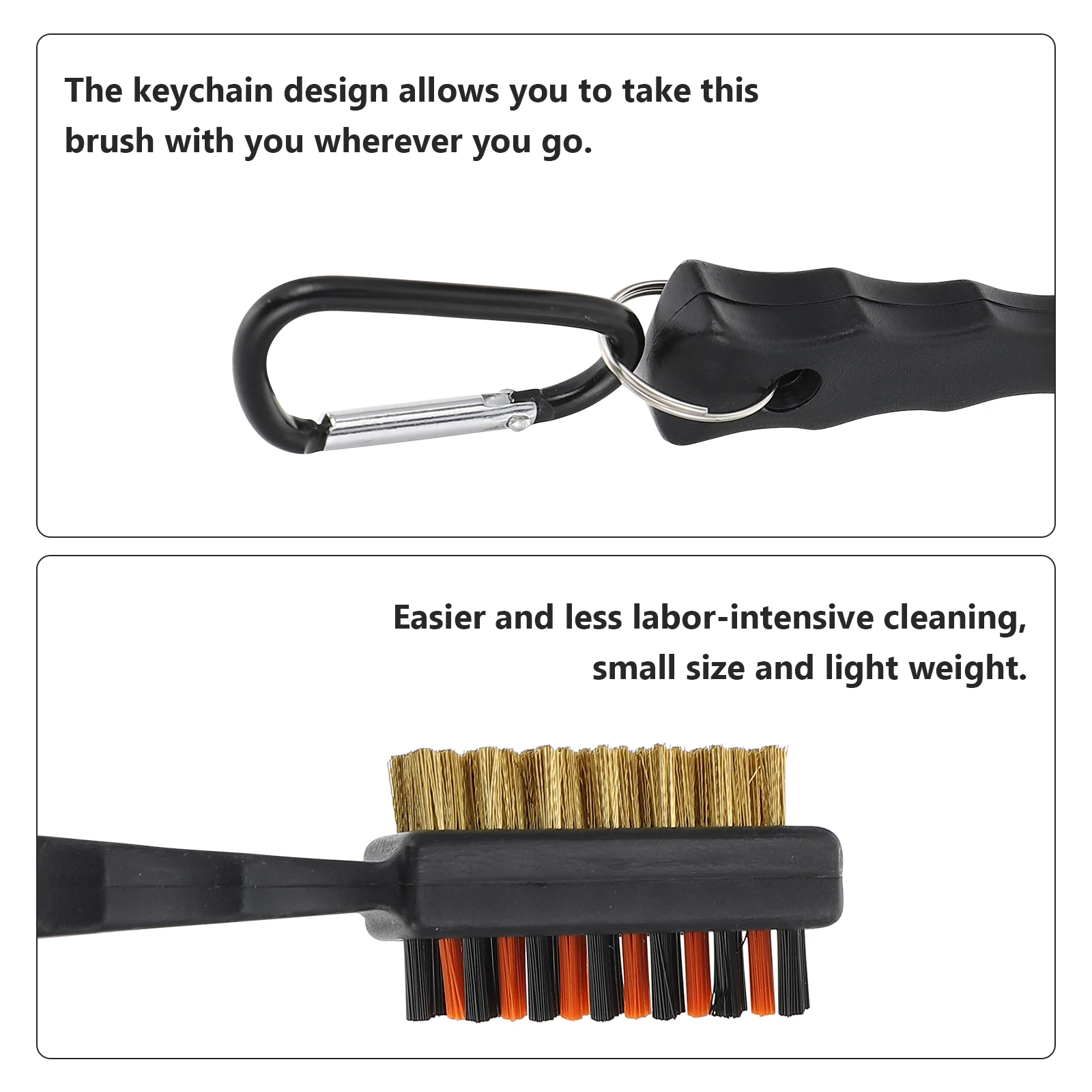 

Golf Club Brush Accessories Grooving Cleaner Supplies Groove Cleaning Golf-club