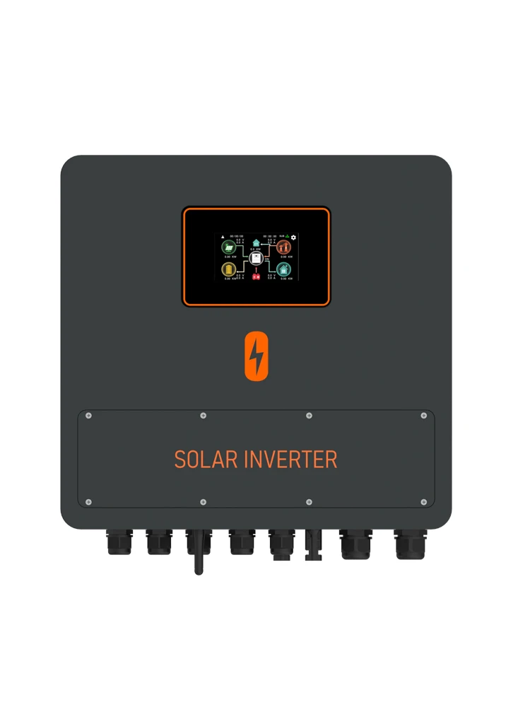 【IP65】PowMr 6KW Hybrid-Solarwechselrichter 48V 220V Off-Grid-Wechselrichter mit MPPT 125A Ladegerät, eingebautem WIFI, parallelisierbar mit bis zu 6 Geräten