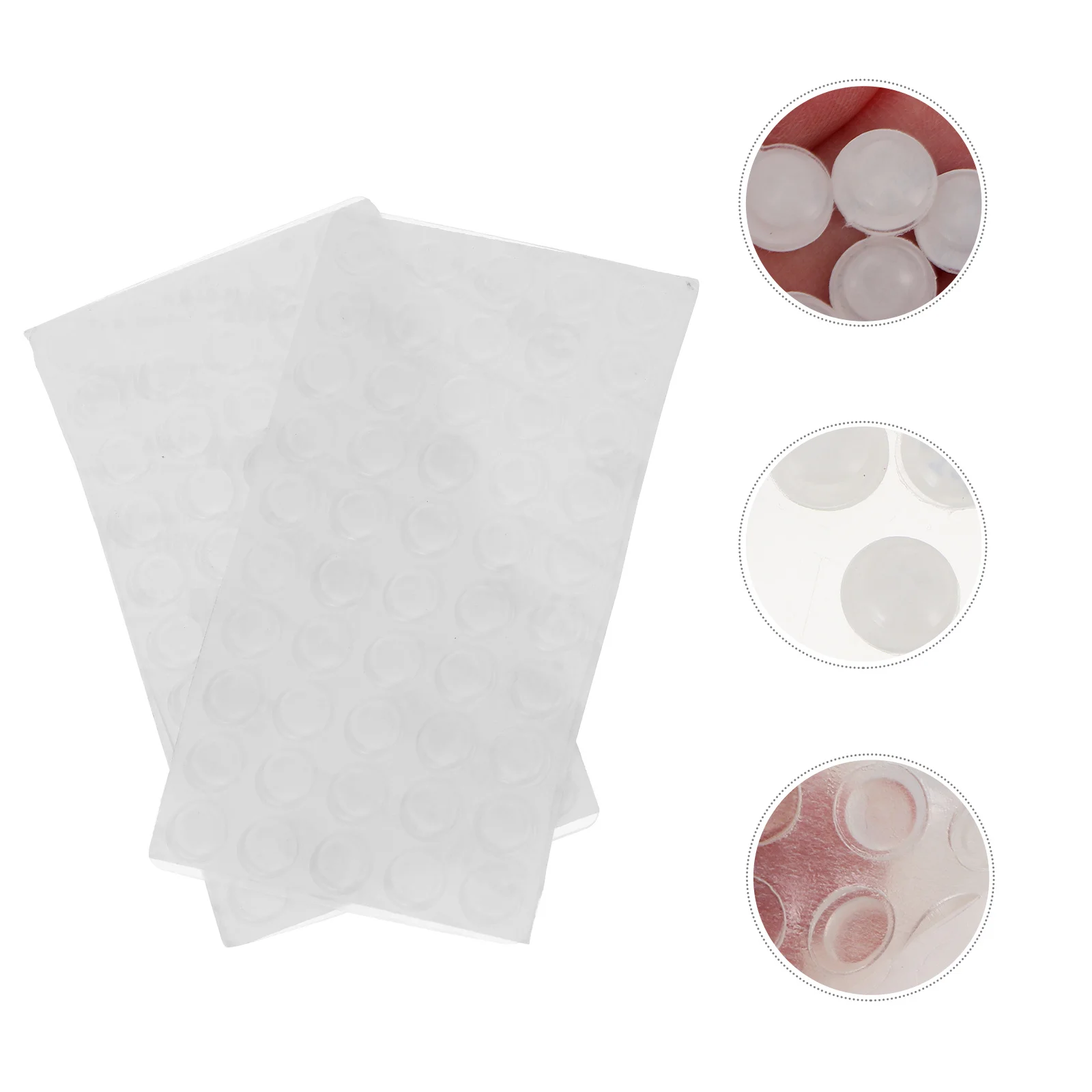 

1Set Shockproof Silicone Door Cushions Buffer Pads Anti-Scratch Cabinet Door Bumpers Noise Reduction Drawer Pads