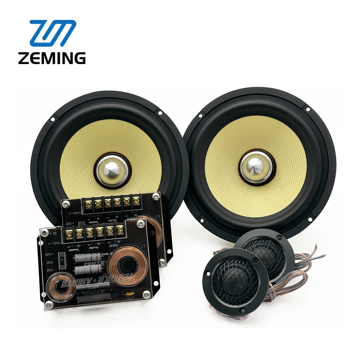 

Good Sound Quality 6.5 Inches 2-way Component Speaker Car Bass Speakers Car Door Speakers