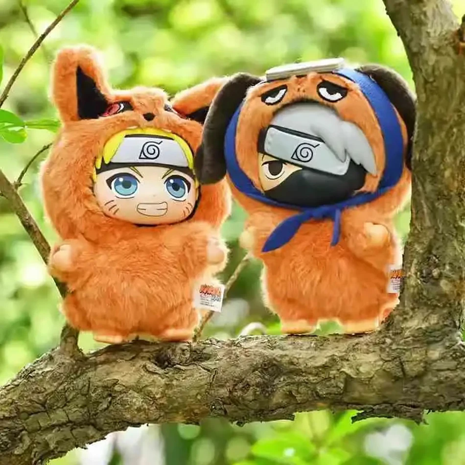 กล่องสุ่มตุ๊กตาอนิเมะนารูโตะน่ารัก ชุดปาร์ตี้สัตว์ร้าย ชิปปูเด็น ซีรีส์ปาร์ตี้สัตว์ร้าย ตุ๊กตาลึกลับ ของเล่นตุ๊กตาน่ารัก จี้กระเป๋า ของขวัญเซอร์ไพรส์