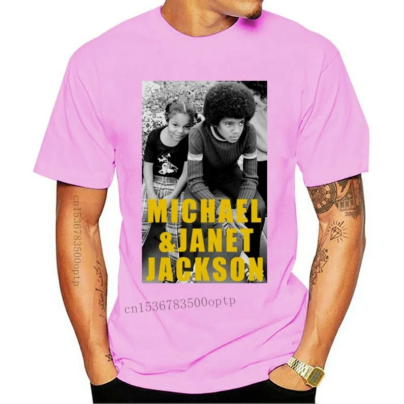 New Janet Jackson And Michael Jackson T-Shirt Size S-2Xl Fitness Tee Shirt