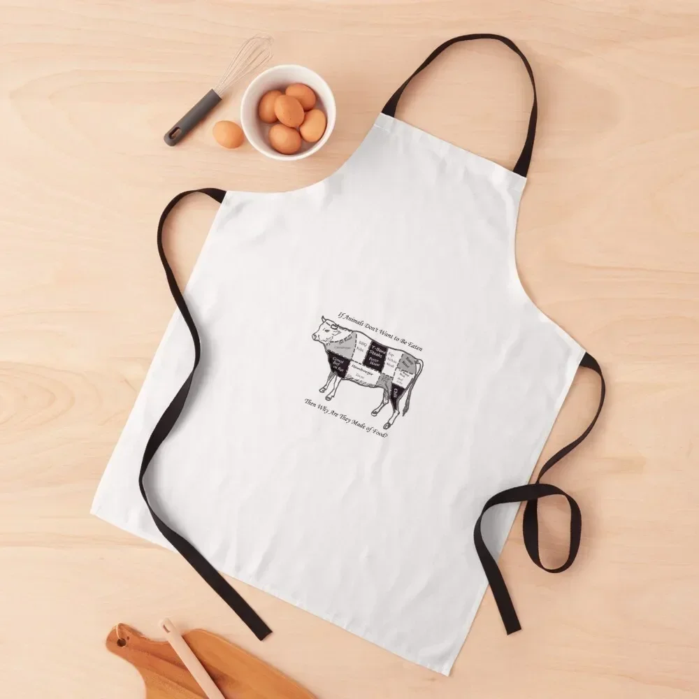 

Why are Animals Made of Food Apron professional kitchen Women's Children'S Apron