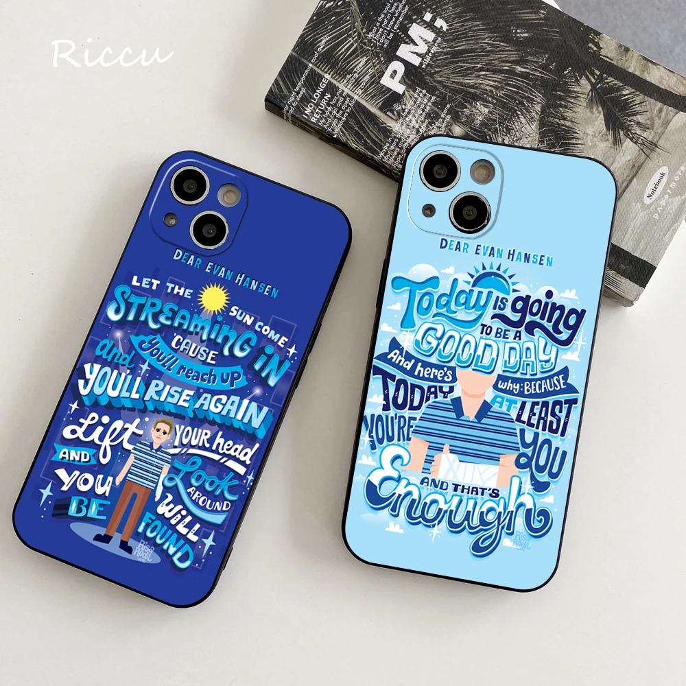 Dear Evan Hansen You're You Phone Case 14 11 12 Pro 8 7 14 Plus 2020 X Pro 14 MAX 13 MINI XR XS Soft iphone 14 pro Phone Covers