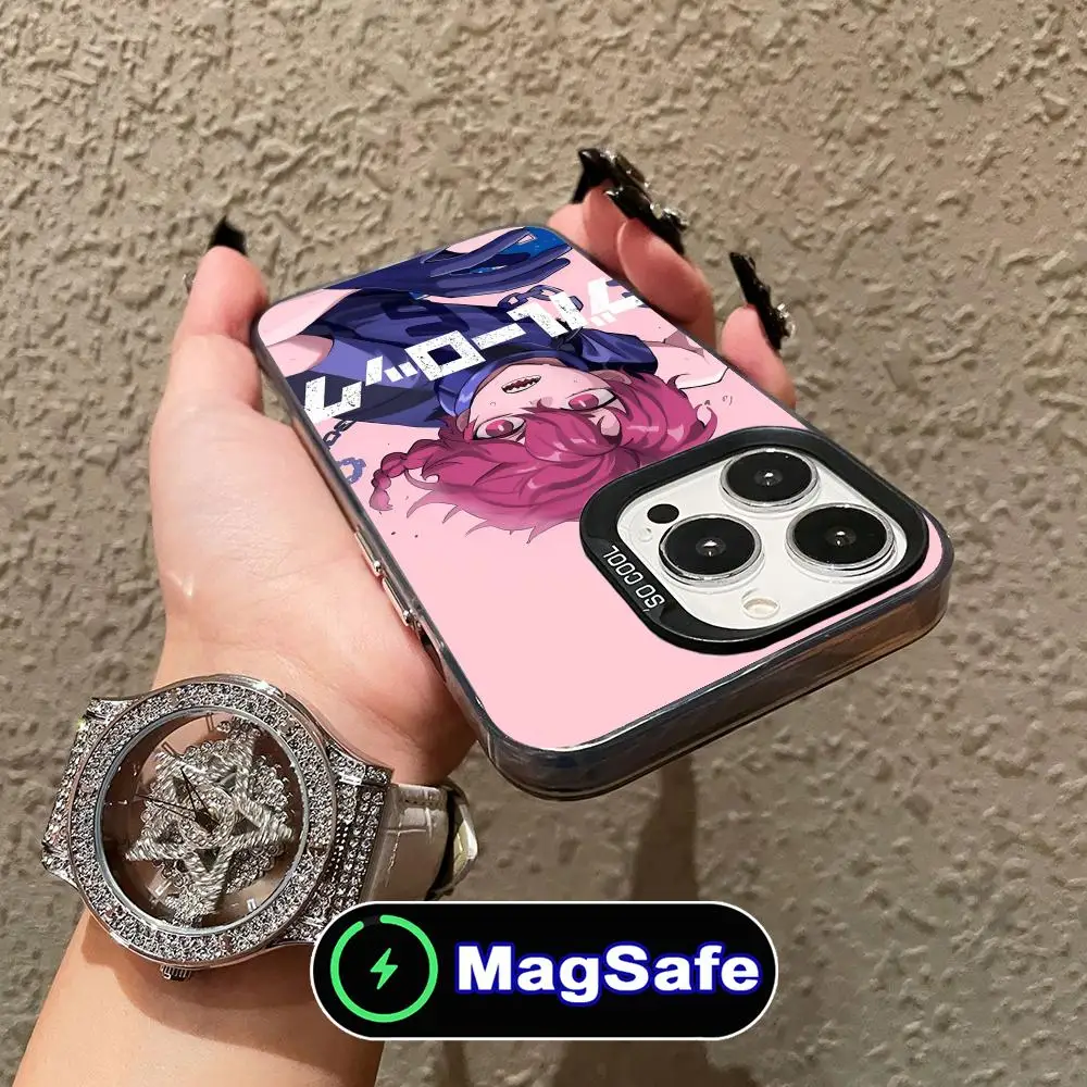 

Blue Lock Ranze Kurona Translucent MagSafe Mobile Phone Case for iPhone 17 16 15 14 13 12 11 Air Pro Max Plus Colorful Cover