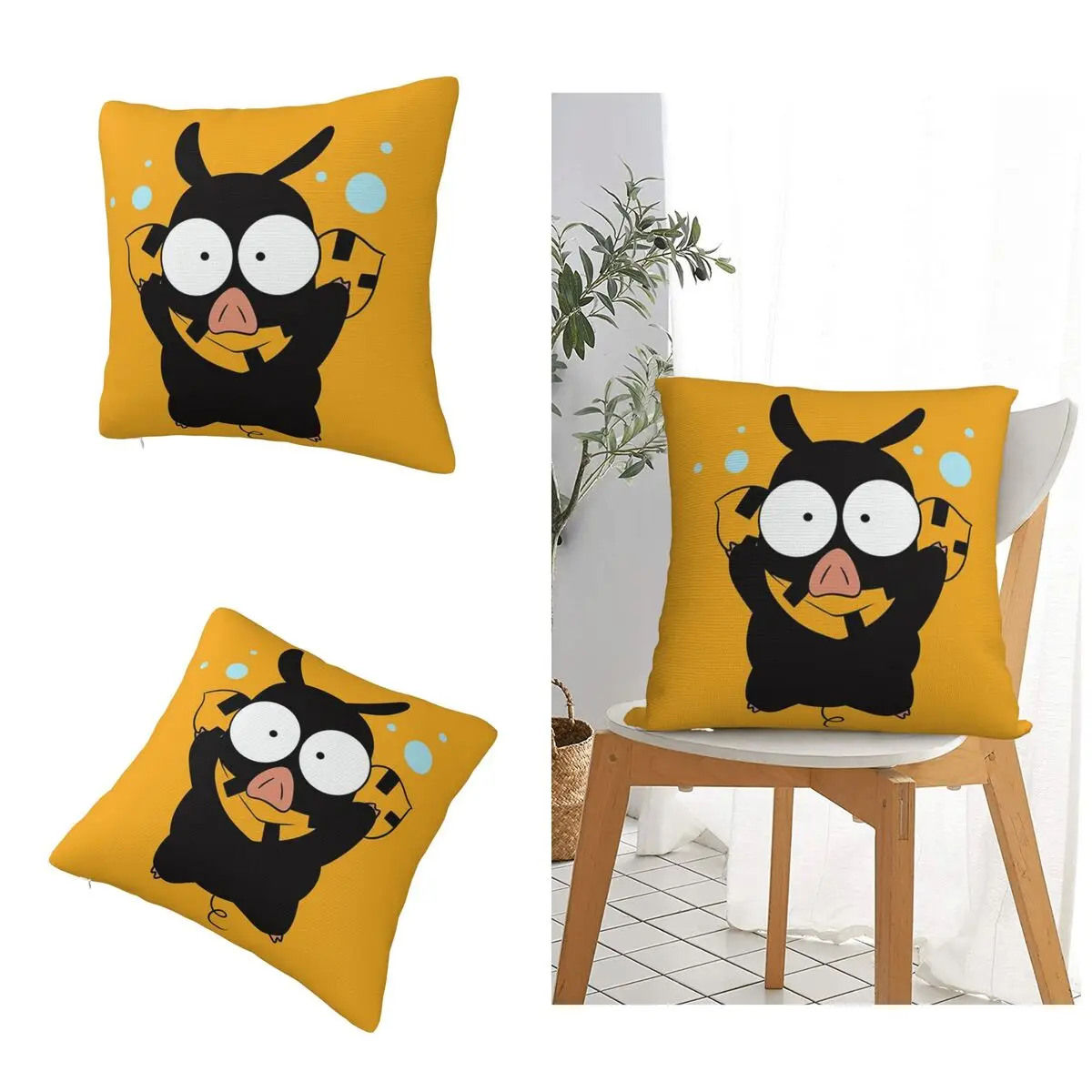 P-Chan Ryoga Hibiki From Ranma 1 2 Living Room Chair Sofa Home Decoration Holiday Home Party Decor Pillow Cover Gift for Friends