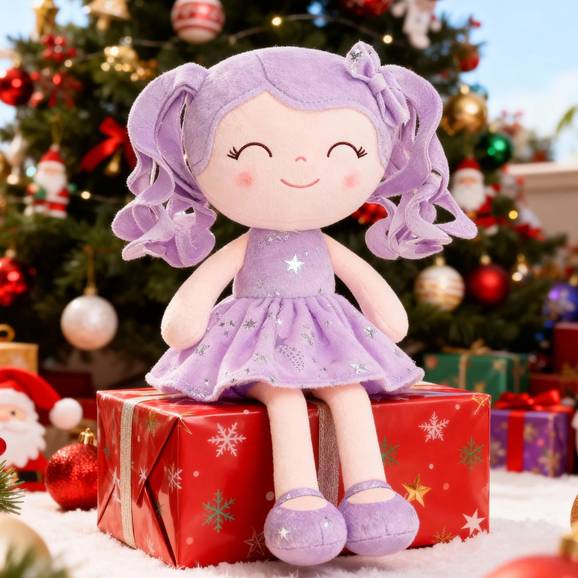 NEW Plush Toys Girl Gifts for Kids Baby Lovely Soft Doll Toys Girl‘s Birthday Gift Princess Limited Curls Stuffed Dolls 30