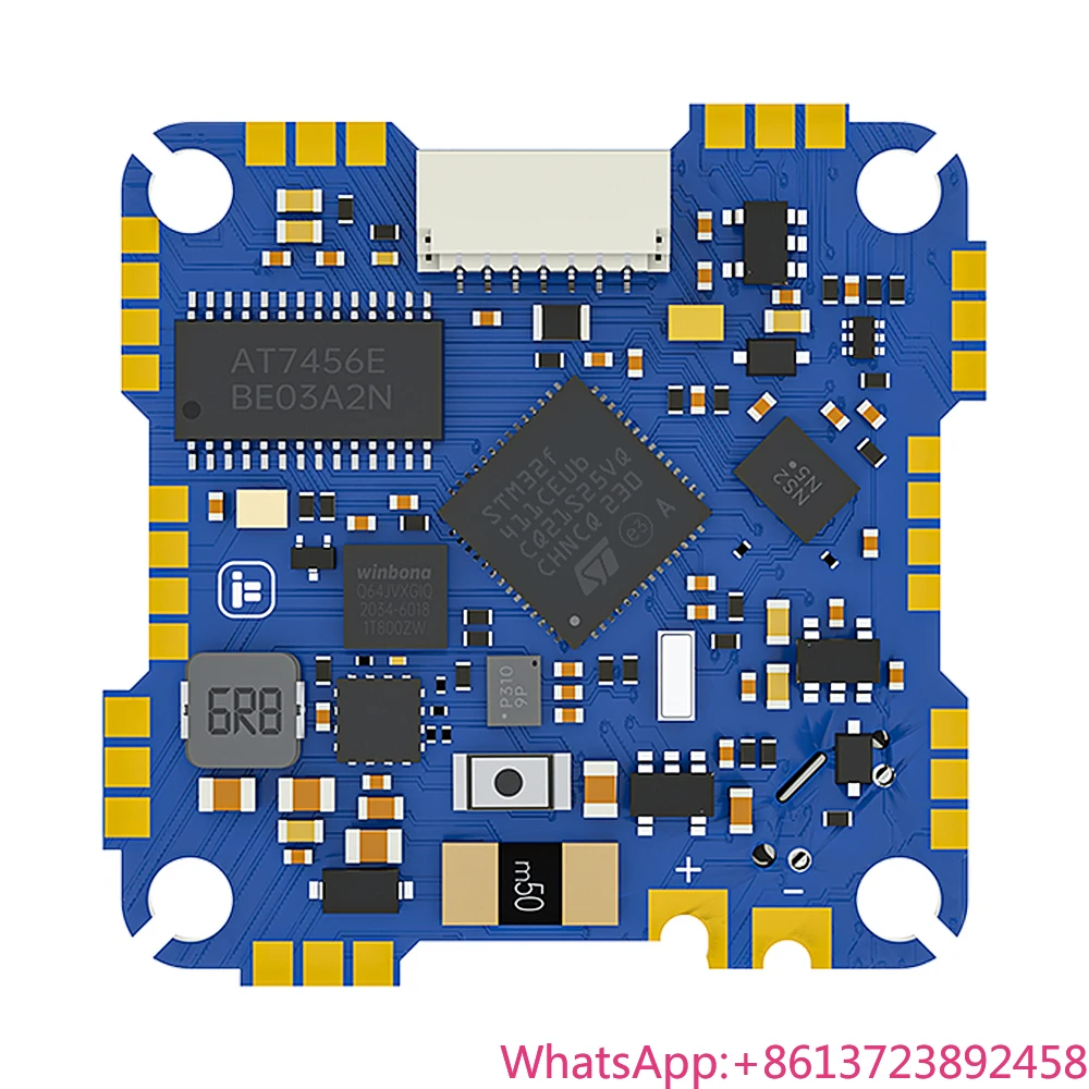 

Плата iFlight Whoop F411 F4 20A AIO (BMI270) BLHeli-S 5V 2A USB Micro с монтажными отверстиями 25.5*25.5 мм для FPV-дронов и радиоуправляемых гоночных квадрокоптеров