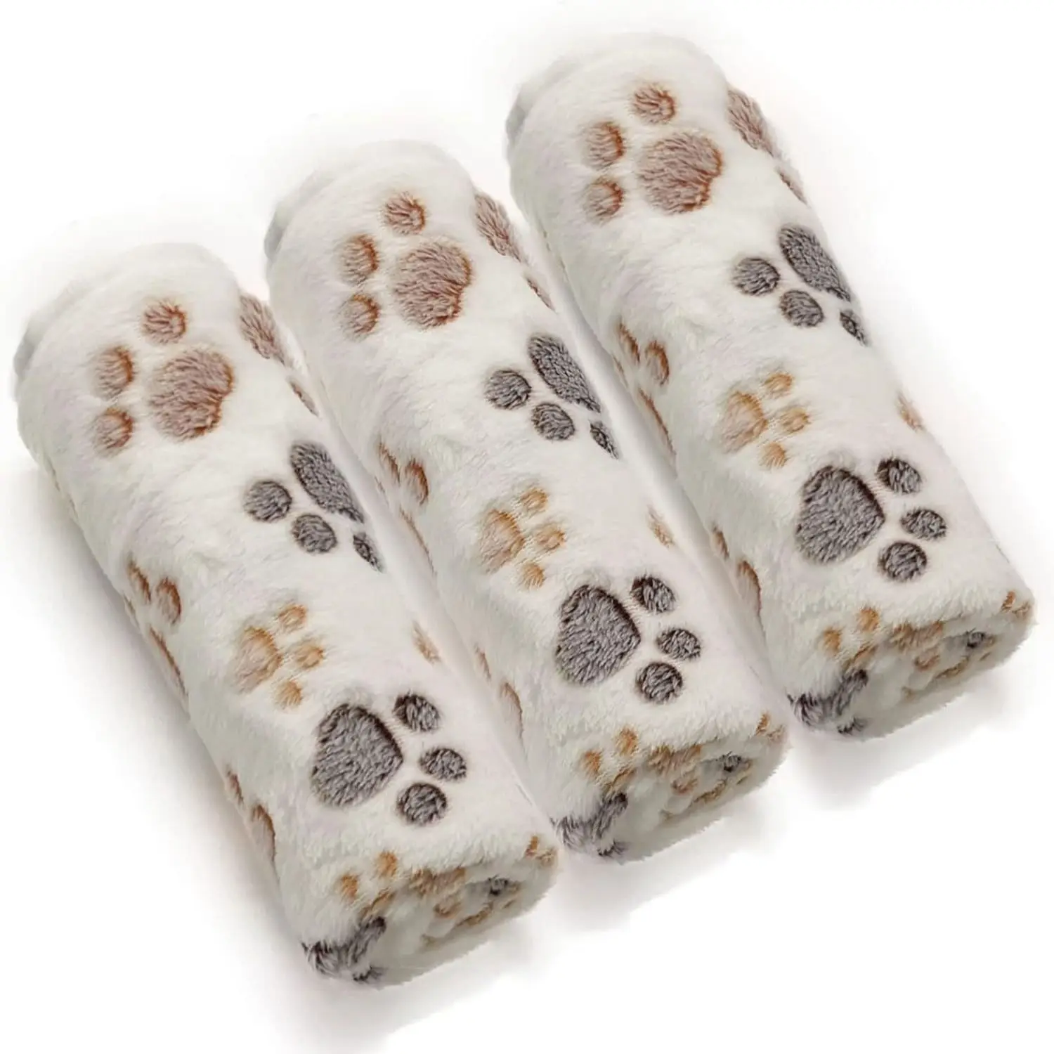 1 Pack Dog Blankets Super Soft Warm Sleep Mat Fluffy Premium Fleece Pet Blanket Flannel Throw for Dog Puppy Cat