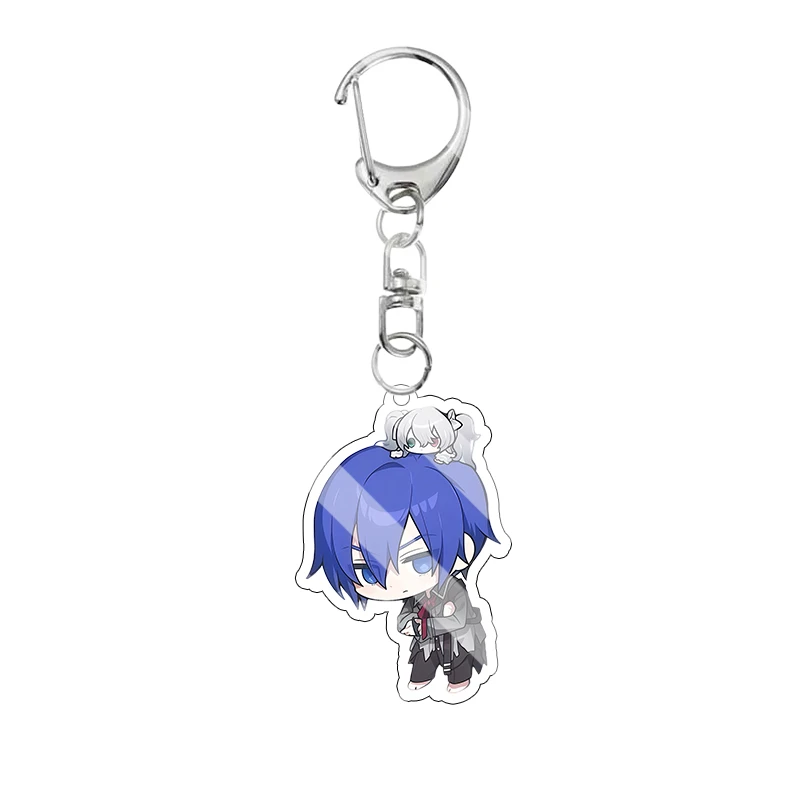 Anime Cartoon Vocaloid KAITO Version Acryl-Schlüsselanhänger Charakter-Anhänger Anime-Taschenanhänger Virtueller Sänger Niedliches Accessoire Geschenke – Detail 3