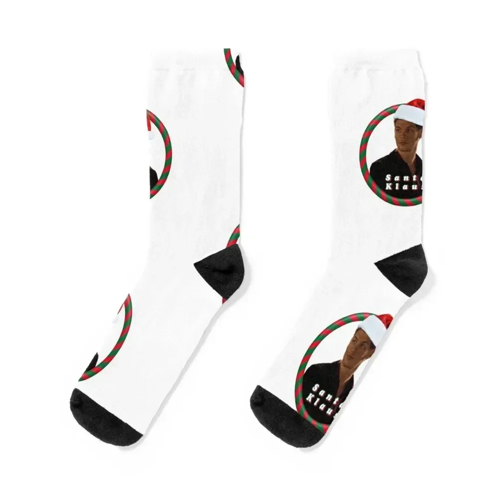 Calcetines deportivos de algodón para hombre y mujer, medias de moda con estampado de Santa laughs-laughs-mikaelson, TVD