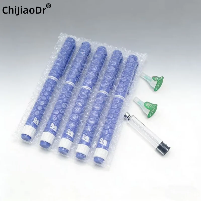 

Инъекционная ручка ChiJiaoDr Blue Sterile 10 для инсулина, одноразовая, с регулируемым давлением, вращающийся шприц
