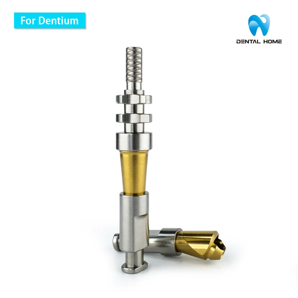 For Dentium Transfer and Angled Abutment/Fixture Lab Analog/Temporary Abutment/Temporary cylinder/base/Healing cap/cover screw