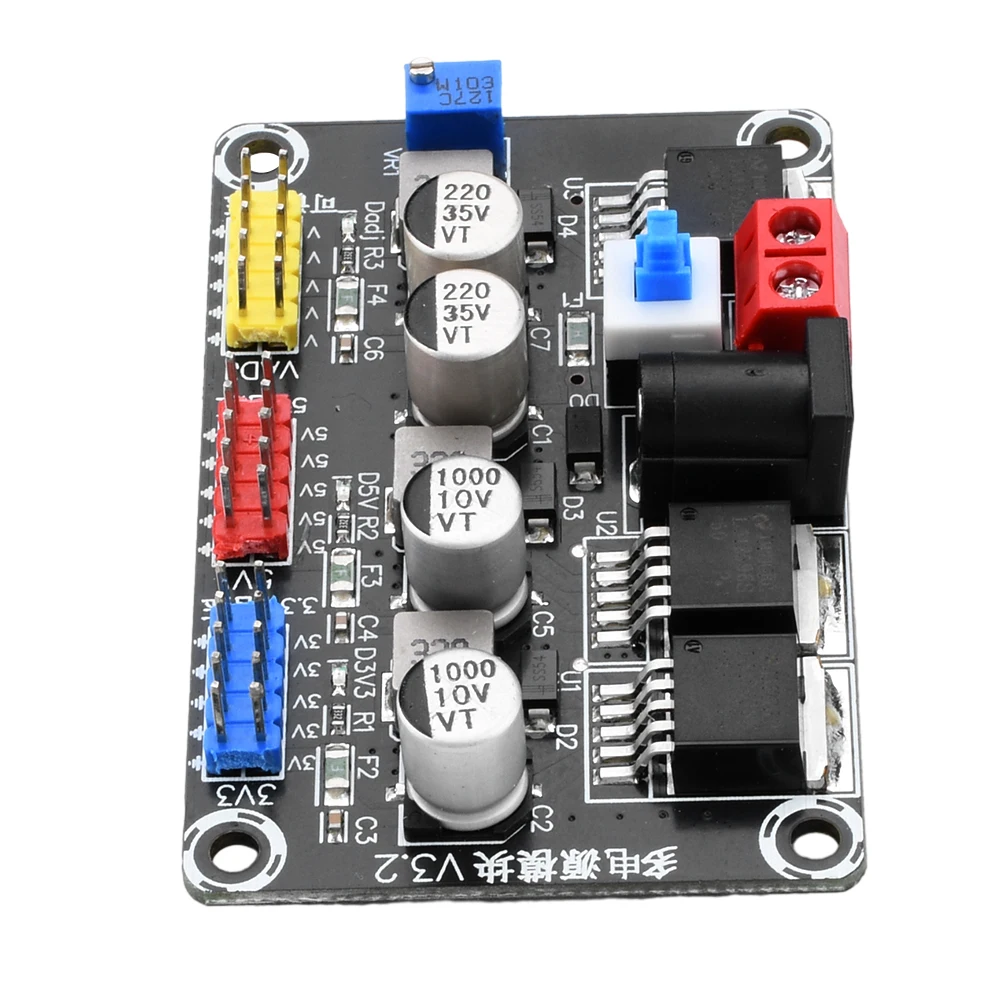 Diymore DC7-25V to DC3.3V/5V LM2596 adjustable step-down module regulated power supply module intelligent vehicle power supply