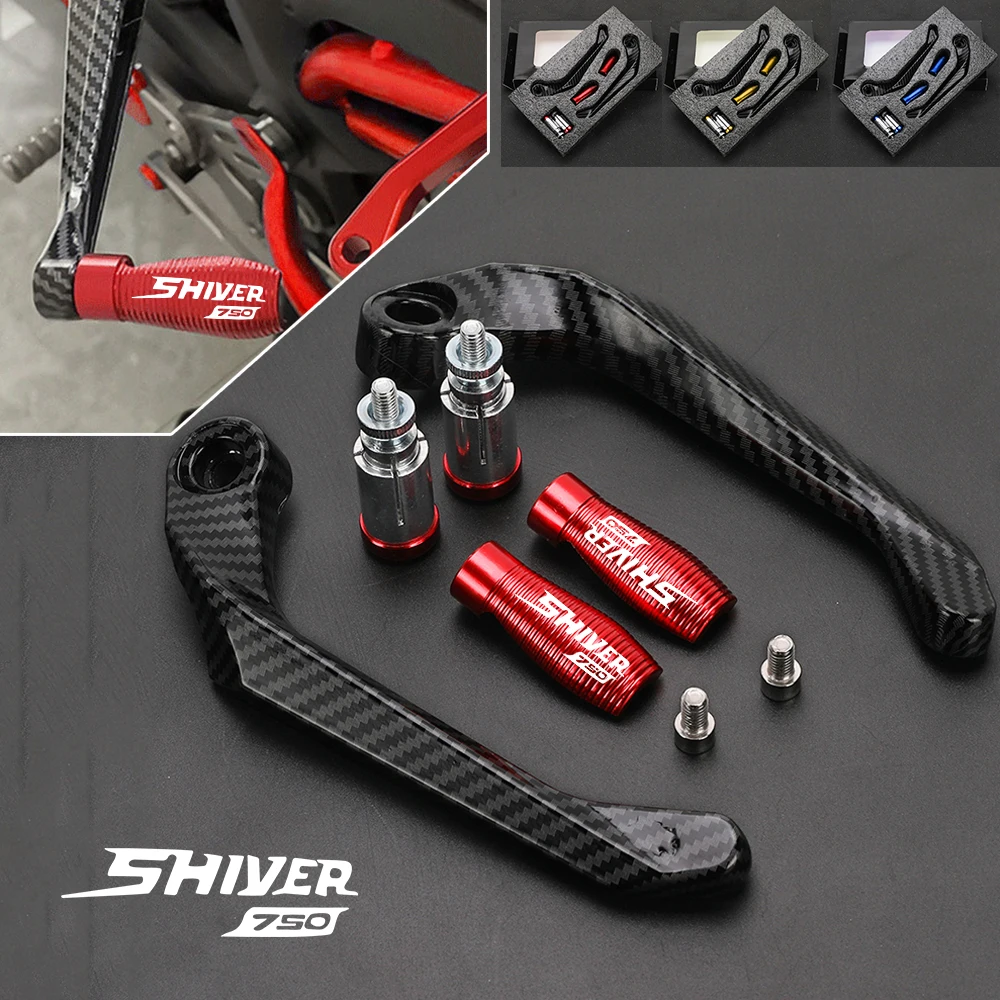 FOR APRILIA SHIVER750 SHIVER 750 2007-2024 2023 2022 2021 2020 19 Handlebar Grips Guard Brake Clutch Lever Protector Motorcycle