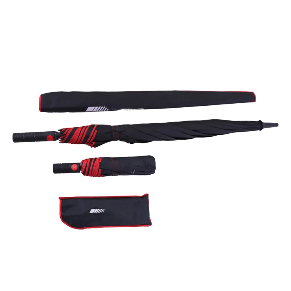 Original for Mercedes-Benz AMG special car RED umbrella automatic folding tri-fold car umbrella