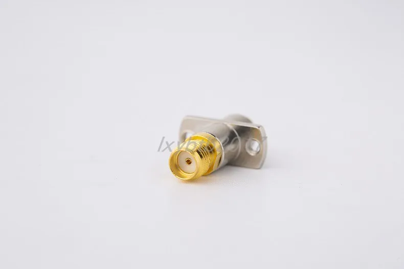 Adapter SBMA/SMA-KFK two-hole flange SBMA-K hole spacing 12.2mm female to female SMA-K