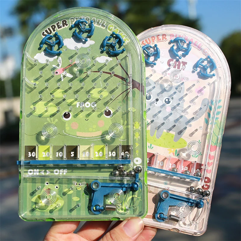 Cartoon Shooting Pinball Rolling Bead Ball Maze Intelligence Toys for Kids Birthday Party Interaction Favors Desktop Games