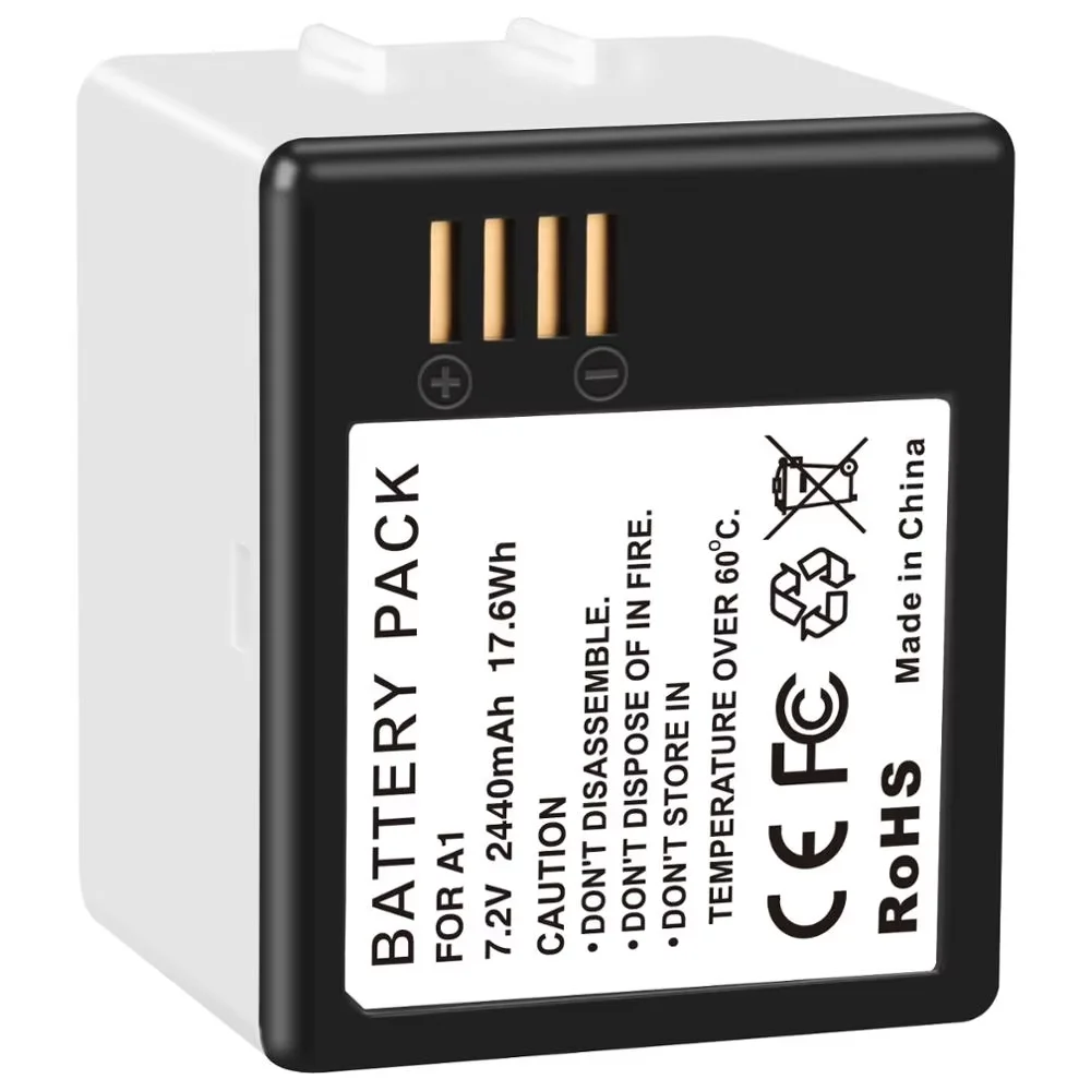 7.2V 2440mAh  Battery for Netgear Arlo Pro Camera New Li-Ion Rechargeable Accumulator Pack Replacement A-1 P/N:308-10029-01