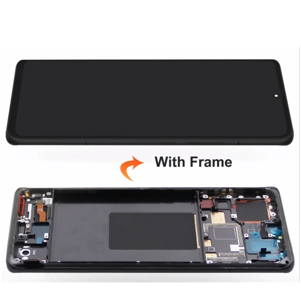 100% Tested 6.73\'\'For Xiaomi 12 Pro For Mi 12 Pro 2201122C 2201122G LCD Display Touch Screen Digitizer Assembly Replacement