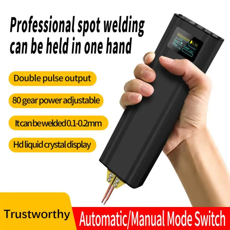 

Spot Welder Handheld Portable Mini Spot Welding Machine Nickel Plate 18650 Battery Spot Welder