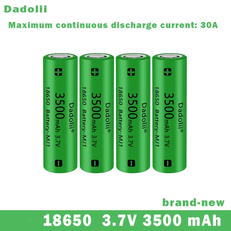 

Совершенно новый аккумулятор 18650, 3500 мАч, 30 А, разряд INR18650-35E, 3,7 В, 18650, аккумулятор 3,7 В