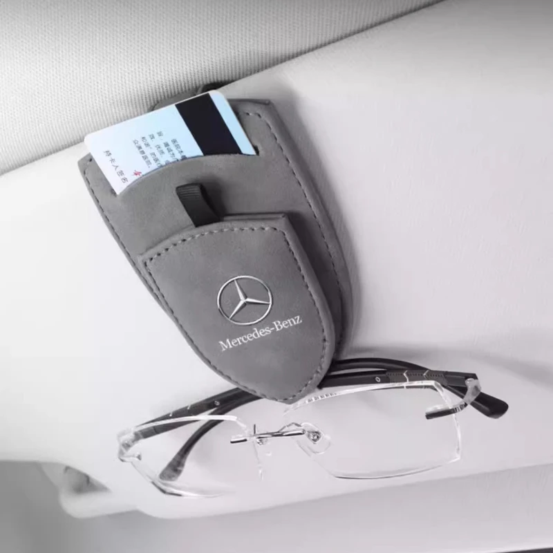 For Changan AVATR 07 06 11 12 2025 Car Sun Visor Eyeglass Holder Sun Visor Glasses Box Sunglasses Clip Card Tickets Holder