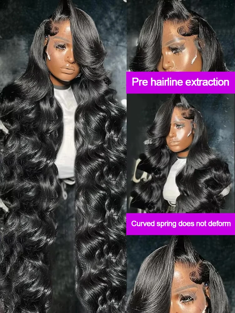 Transparent 13x4 13x6 HD Lace  - Glueless Wear And Go Human Hair Wig ulasan dan harga